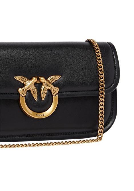 Small Love Bag Box Nappa Leather Crossbody Bag PINKO | bags | 105083 A26LZ99Q